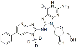 N-(DEOXYGUANOSIN-8-YL)-2-AMINO-1-METHYL-D3-6-PHENYLIMIDAZO[4,5-B]PYRIDINE