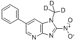 1-Methyl-D3-2-nitro-6-phenylimidazo[4,5-B]pyridine Structural