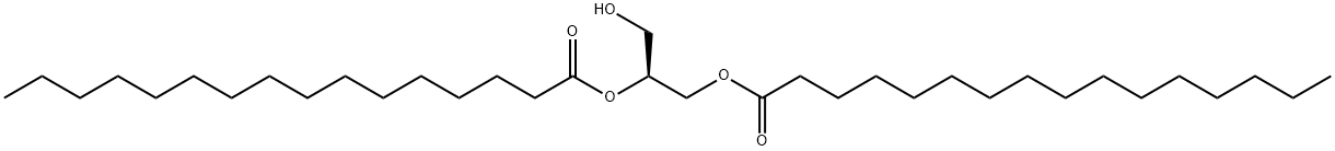 1,2-DIPALMITOYL-SN-GLYCEROL Structural