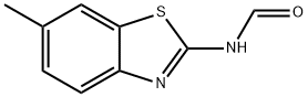 Formamide, N-(6-methyl-2-benzothiazolyl)- (9CI) Structural