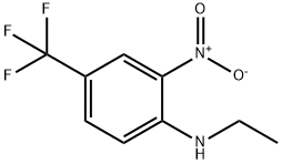 N-ETHYL 2-NITRO-4-(TRIFLUOROMETHYL)ANILINE Structural