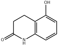 5-Hydroxy-3,4-dihydroquinolin-2(1H)-one Structural