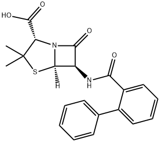 [2S-(2alpha,5alpha,6beta)]-6-[[1,1'-biphenyl]-2-ylformamido]-3,3-dimethyl-7-oxo-4-thia-1-azabicyclo[3.2.0]heptane-2-carboxylic acid