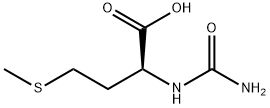 4-METHYLSULFANYL-2-UREIDO-BUTYRIC ACID Structural