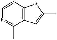 Thieno[3,2-c]pyridine, 2,4-dimethyl- (8CI) Structural