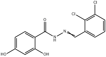 N'-(2,3-dichlorobenzylidene)-2,4-dihydroxybenzohydrazide