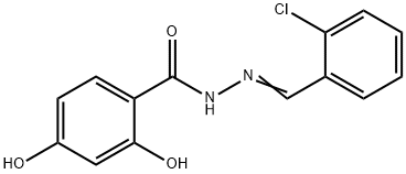 N'-(2-chlorobenzylidene)-2,4-dihydroxybenzohydrazide