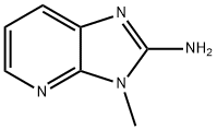 2-AMINO-3-METHYLIMIDAZO(4,5-B)PYRIDINE Structural