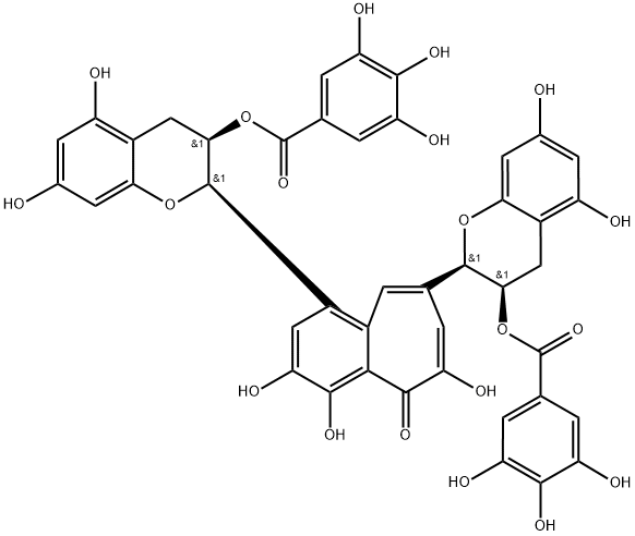 Theaflavin 3,3′-digallate Structural