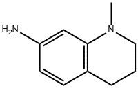 7-Amino-1-methyl-1,2,3,4-tetrahydroquinoline Structural