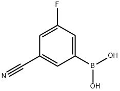 3-CYANO-5-FLUOROPHENYLBORONIC ACID,95% MIN(HPLC)