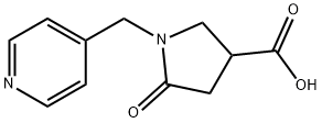 5-OXO-1-(4-PYRIDINYLMETHYL)-3-PYRROLIDINECARBOXYLIC ACID