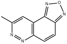 8-METHYL[1,2,5]OXADIAZOLO[3,4-F]CINNOLINE Structural