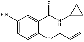 2-(Allyloxy)-5-amino-N-cyclopropylbenzamide