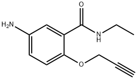 Benzamide, 5-amino-N-ethyl-2-(2-propynyloxy)-