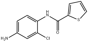 N-(4-Amino-2-chlorophenyl)-2-thiophenecarboxamide Structural