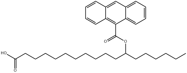 (+-)-12-(9-ANTHROYLOXY)STEARIC ACID