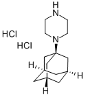 1-(1-Piperazinyl)adamantane dihydrochloride Structural