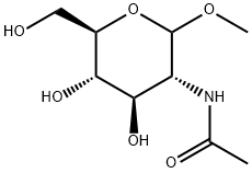 METHYL 2-ACETAMIDO-2-DEOXY-A-D-GALACTOPYRANOSIDE Structural