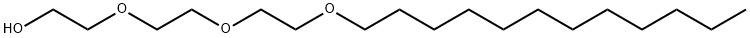 TRIETHYLENE GLYCOL MONO-N-DODECYL ETHER Structural