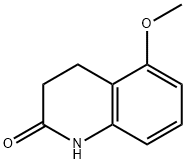 5-METHOXY-3,4-DIHYDRO-1H-QUINOLIN-2-ONE Structural