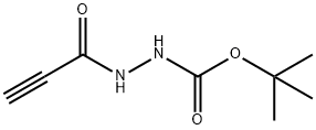Hydrazinecarboxylic acid, 2-(1-oxo-2-propynyl)-, 1,1-dimethylethyl ester (9CI) Structural