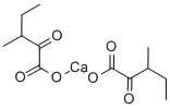 3-METHYL-2-OXOPENTANOIC ACID  CALCIUM Structural