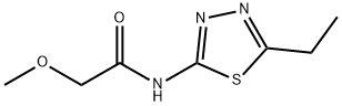 Acetamide, N-(5-ethyl-1,3,4-thiadiazol-2-yl)-2-methoxy- (9CI) Structural