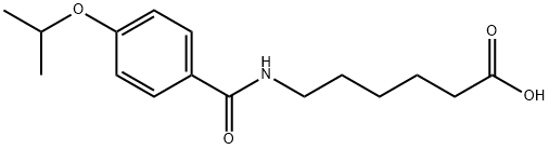 6-(4-ISOPROPOXY-BENZOYLAMINO)-HEXANOIC ACID Structural