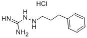 1-(3-phenylpropylamino)guanidine hydrochloride          