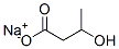 DL-3-HYDROXYBUTYRIC ACID SODIUM SALT Structural