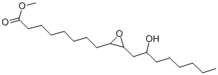 CIS-9:10-EPOXY-12-HYDROXY-STEARIC ACID METHYL ESTER Structural