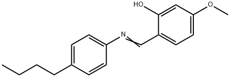 N-(4-METHOXY-2-HYDROXYBENZYLIDENE)-4-N-BUTYLANILINE Structural