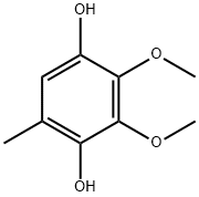 2,3-Dimethoxy-5-methyl-1,4-hydroquinone Structural