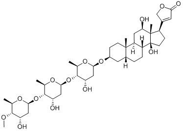 Metildigoxin Structural