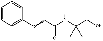 N-(2-hydroxy-1,1-dimethylethyl)cinnamamide Structural
