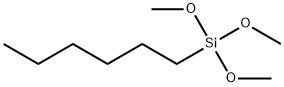 N-HEXYLTRIMETHOXYSILANE Structural