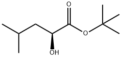 tert-Butyl L-2-hydroxy-4-methylpentanoate Structural