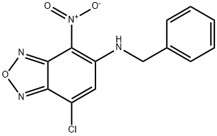 N-BENZYL-4-NITRO-2,1,3-BENZOXADIAZOL-5-AMINE Structural