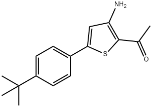 1-[3-AMINO-5-[4-(TERT-BUTYL)PHENYL]-2-THIENYL]ETHAN-1-ONE