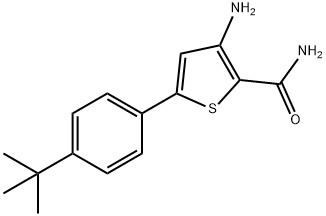 3-AMINO-5-[4-(TERT-BUTYL)PHENYL]THIOPHENE-2-CARBOXAMIDE