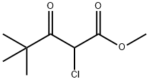 METHYL 2-CHLORO-4,4-DIMETHYL-3-OXOPENTANOATE Structural