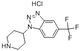 1-PIPERIDIN-4-YL-5-(TRIFLUOROMETHYL)-1H-1,2,3-BENZOTRIAZOLE HYDROCHLORIDE