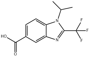 1-ISOPROPYL-2-(TRIFLUOROMETHYL)-1H-BENZIMIDAZOLE-5-CARBOXYLIC ACID