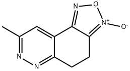 8,9-DIHYDRO-3-METHYL-1,2,5-OXADIAZOLO[3,4-F]CINNOLINE-7-OXIDE