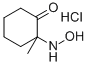 2-(HYDROXYAMINO)-2-METHYLCYCLOHEXAN-1-ONE HYDROCHLORIDE Structural