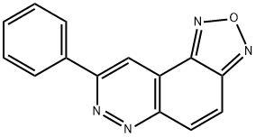 8-PHENYL[1,2,5]OXADIAZOLO[3,4-F]CINNOLINE Structural