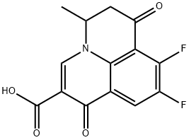 8,9-DIFLUORO-5-METHYL-1,7-DIOXO-6,7-DIHYDRO-1H,5H-PYRIDO[3,2,1-IJ]QUINOLINE-2-CARBOXYLIC ACID