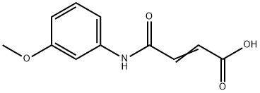 4-(3-METHOXYANILINO)-4-OXOBUT-2-ENOIC ACID Structural