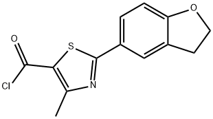 2-(2,3-DIHYDRO-1-BENZOFURAN-5-YL)-4-METHYL-1,3-THIAZOLE-5-CARBONYL CHLORIDE